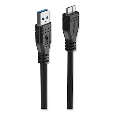 Nxt Technologies Micro USB 3.0 Cable, 6 ft, Black NX29773